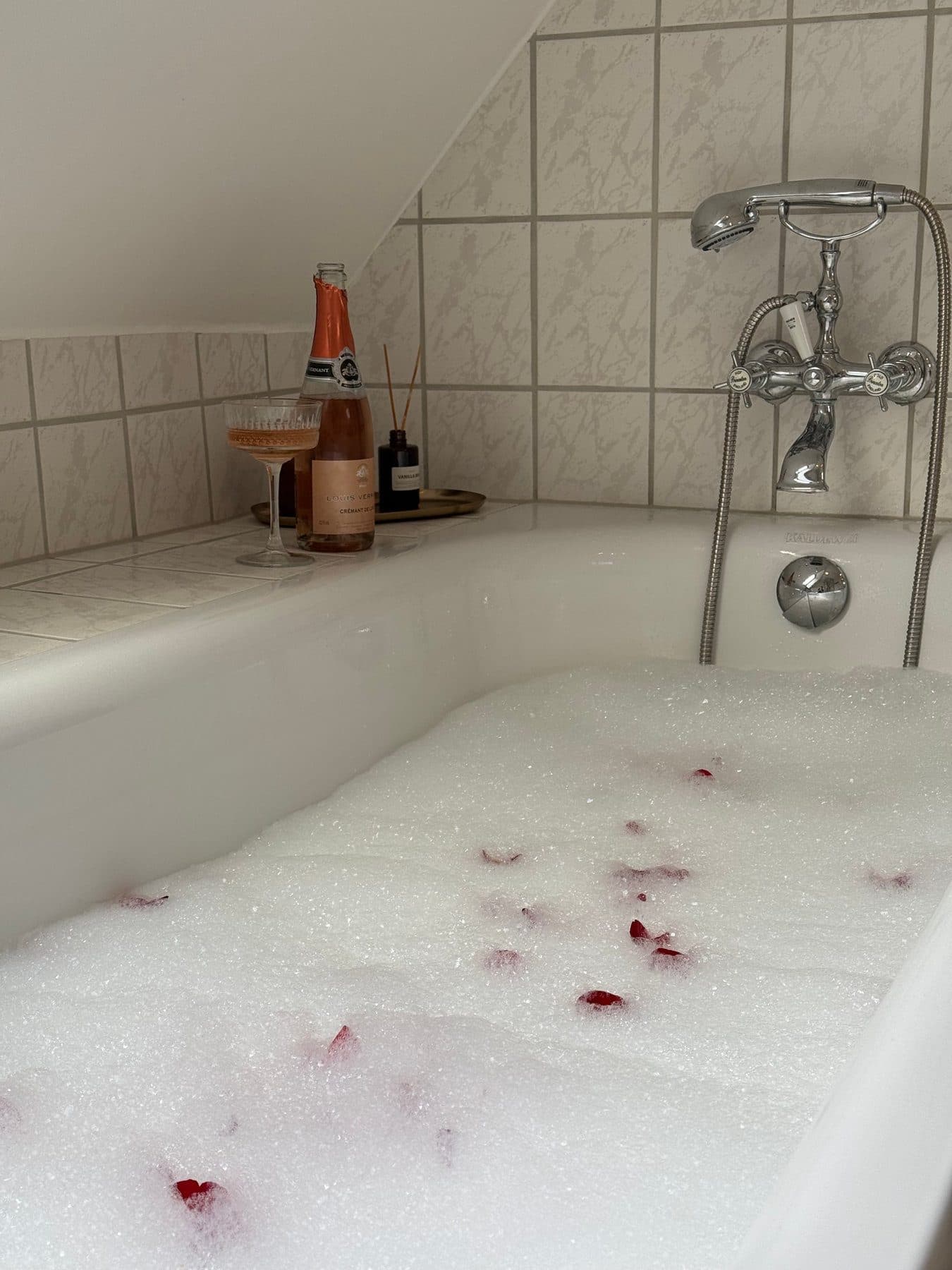 Badewanne in der Suite